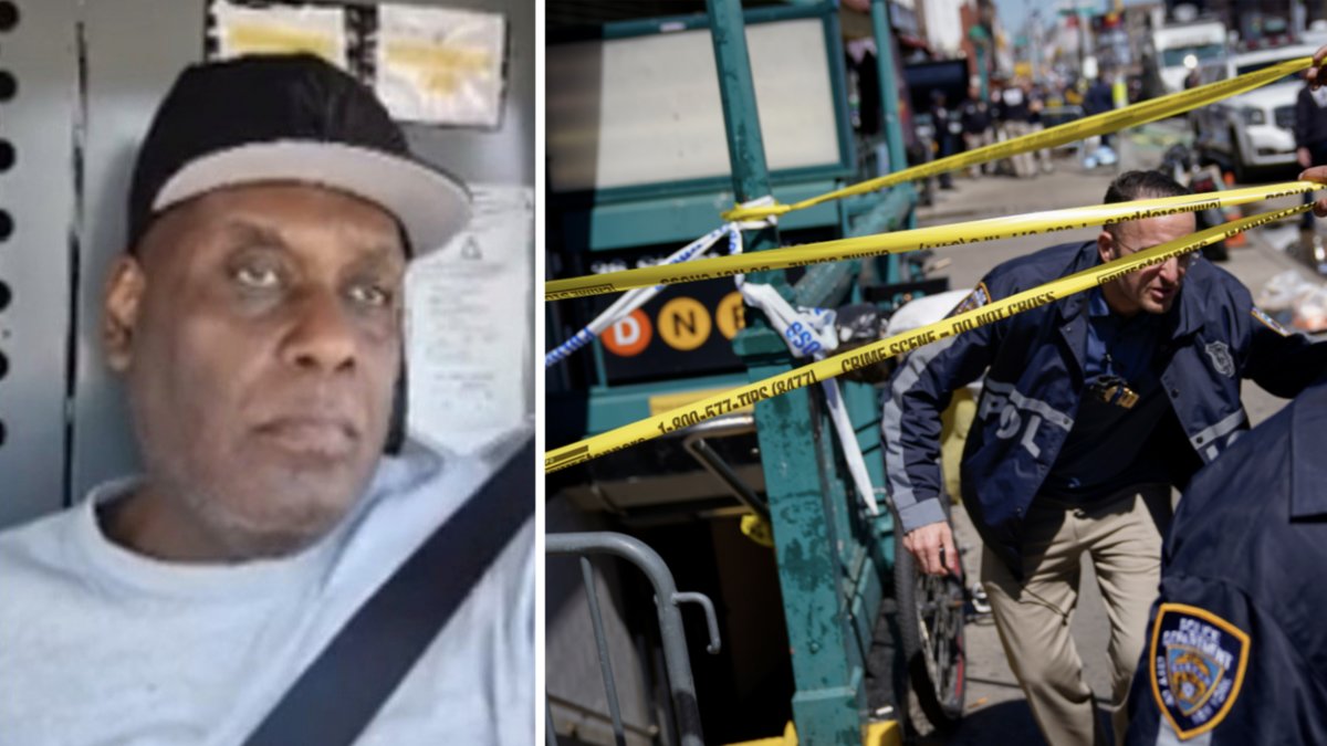 Frank James, 62, har gripits misstänkt för skjutningen i New York.